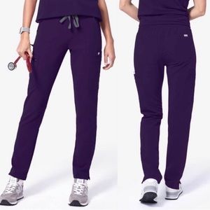 Figs Yola size medium scrub pants Purple